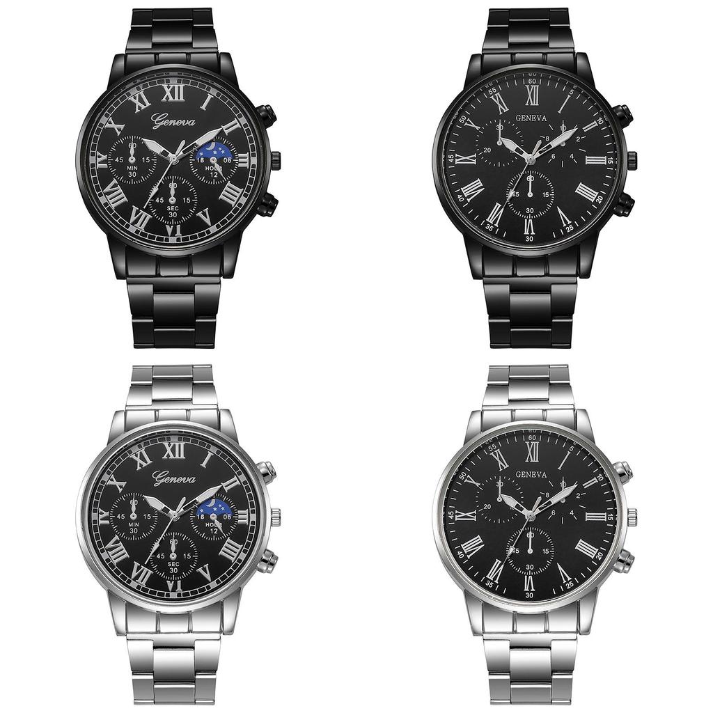 Casual Mens Quartz Watch With Analog And Digital Display For Business And Daily Use