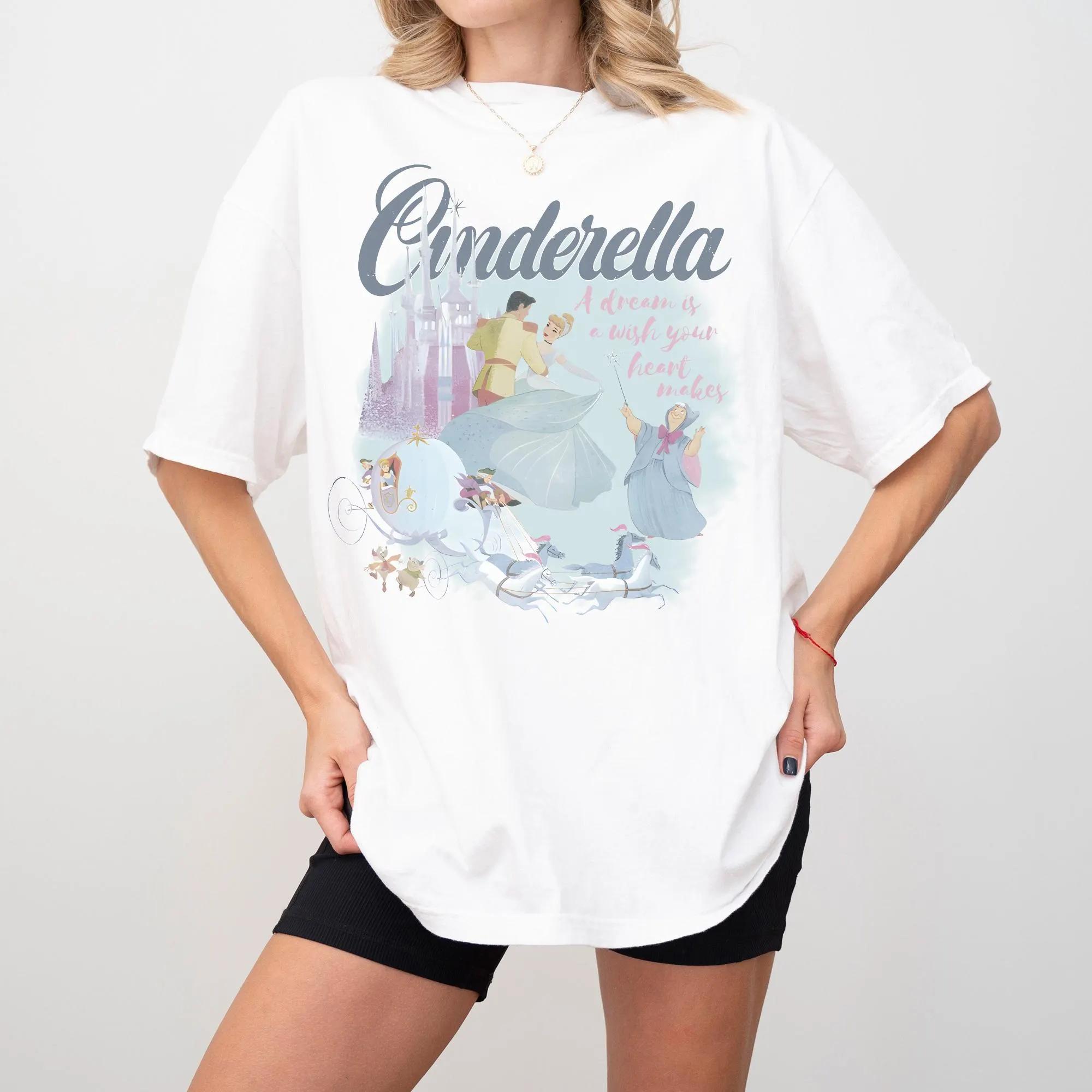 Disney Cinderella Comfort Colors Shirt Walt Disney Princess Shirt  Cinderella Princess Shirt Cinderella Gus Shirt S