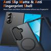 UYUXIO Magnetic Wireless Charging Mobile Phone Case for Samsung Galaxy Z Fold 7 Cases Slim Rugged Translucent Cover with Magnet
