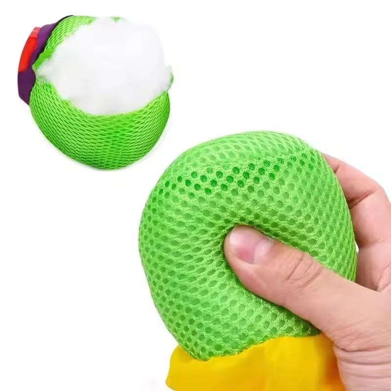 Outdoor Meteor Ball Kinder Wurfsack Bunt Band Weich Windwiderstand Ball Sensorische Integration Trainingsgerät