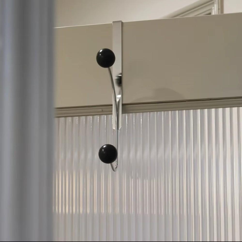 Iron Door Hook Storage Eavy-Duty Metal Hooks Bedroom Kitchen Bathroom Storage