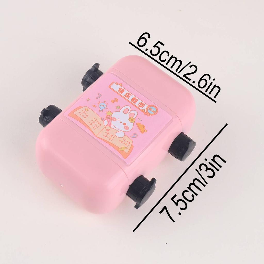 Creative Two-in-one Double Roller Random Multiplication Stamp, Student Practice Math Calculation Question Builder Roller Stamp