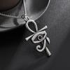 Vintage Devil's Eye Pendant Necklace