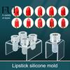 Easy To Operate Lipstick Mold Convenient DIY Chinese Style Washable Lip Balm Soft for Beauty Mould