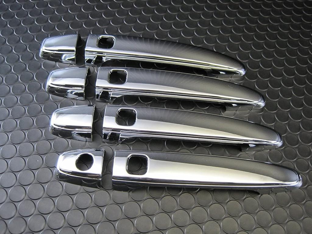 BRIGHTZ Chrome Door Handle Covers for Toyota Estima R50 Series 6392 (Nobu) [WISH-NOBU-FS-A0B4C1D3]
