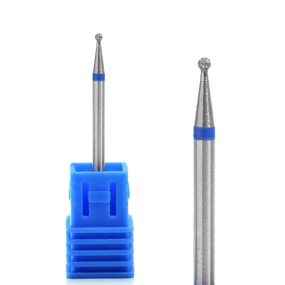 kads 15 Sizes Diamond Milling Cutters Manicure Nail Drill Bits Elecric Machine Polishing UV Gel Cuticle Bit Pedicure Nails Accessories