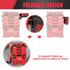 Folding Packout Mount Compatible with Milwaukee Packout Side Storage for Your Packout Toolbox. System.