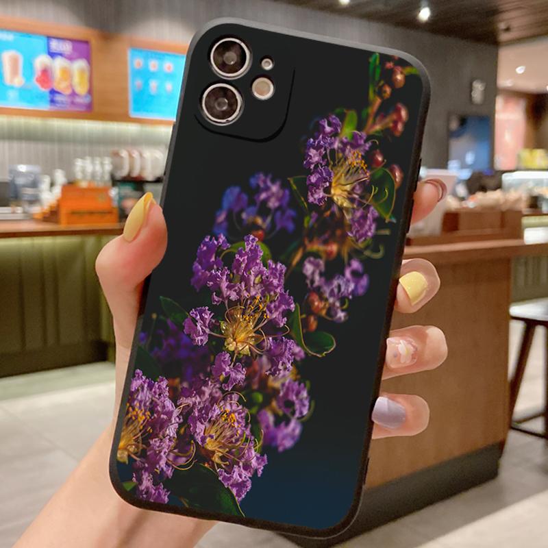 Pattern Case For Samsung Galaxy Note 20 10 Plus Ultra Lite Note20 Note10 5G Flower Silicone Shockproof Back Phone Cover Cases