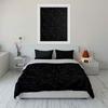 Abstract Black Swirling Leaves. Bedding Sets Duvet Cover Sets Duvet Covers Pillowcases(1 * Duvet Cover 2 * Pillowcases, Without Duvet Insert)