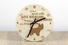 West Highland White Terrier, Westie, Westy – Clock with dog, wooden clock with engraving | Art-Dog