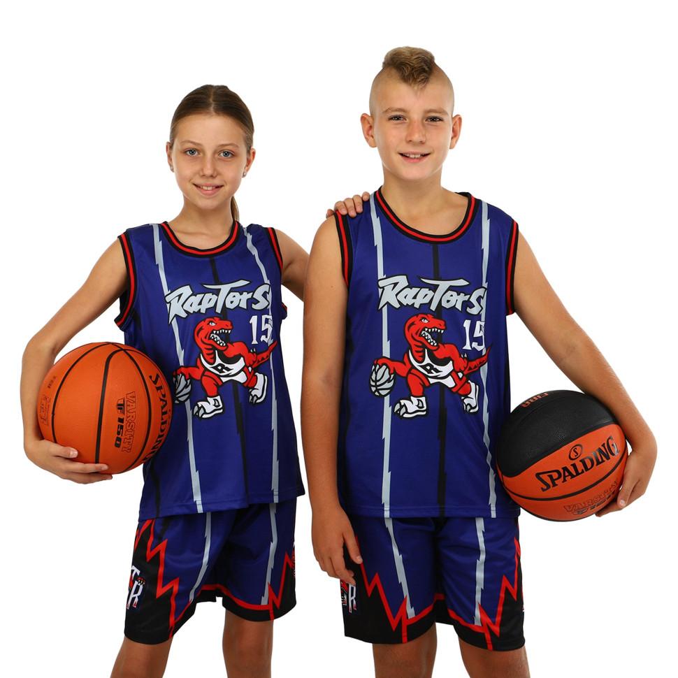 

Kids Youth Teens basketball uniform jersey and shorts NBA TORONTO RAPTORS CARTER BA-3833 2XL