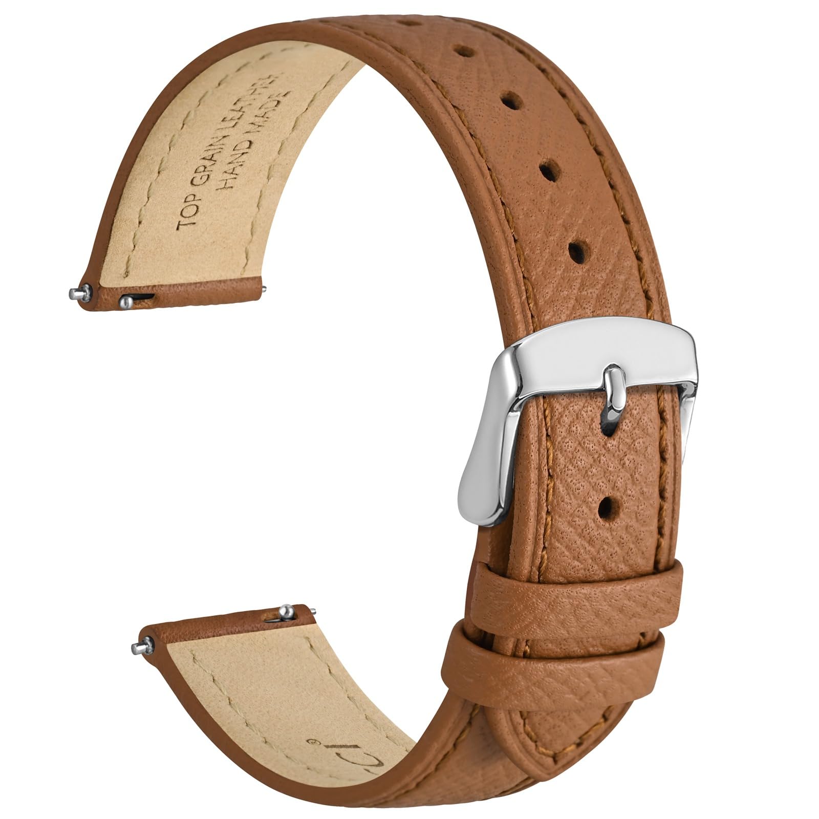 

[WOCCI] Watch Strap, Genuine Leather, Grace Series Watch Band, 0.55, 0.65, 0.67, 0.79, 0.87, 20mm
