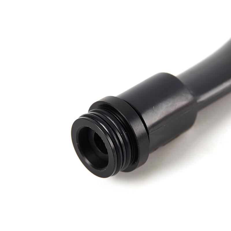 810 510 Plastic / Long / Bent Flat Mouth Combination Pom Straw Joint Adapter