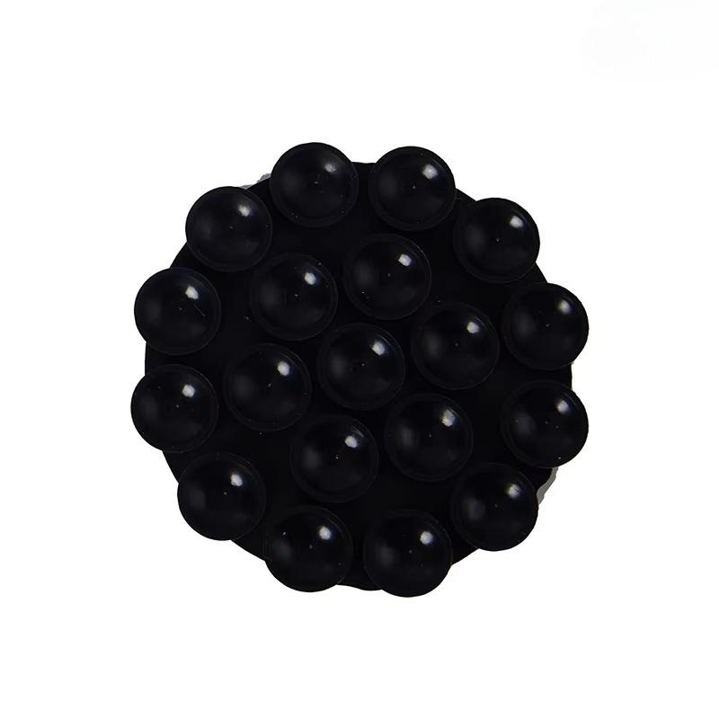 

Держатель для телефона с присоской из прочного силикона для iPhone 16, для селфи, видео, Mac Safe, ленивая подставка, резиновая фиксирующая накладка чёрный