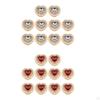 Heart Buttons for Handmade Crafts And Sewing Projects