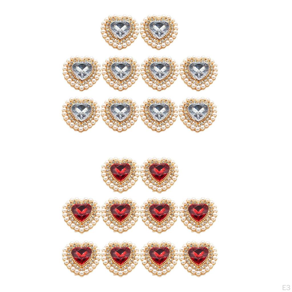 Heart Buttons for Handmade Crafts And Sewing Projects