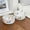 Blue Ear Dog Cotton Rope Storage Basket - Perfect for Snacks, Toys, and Sundries