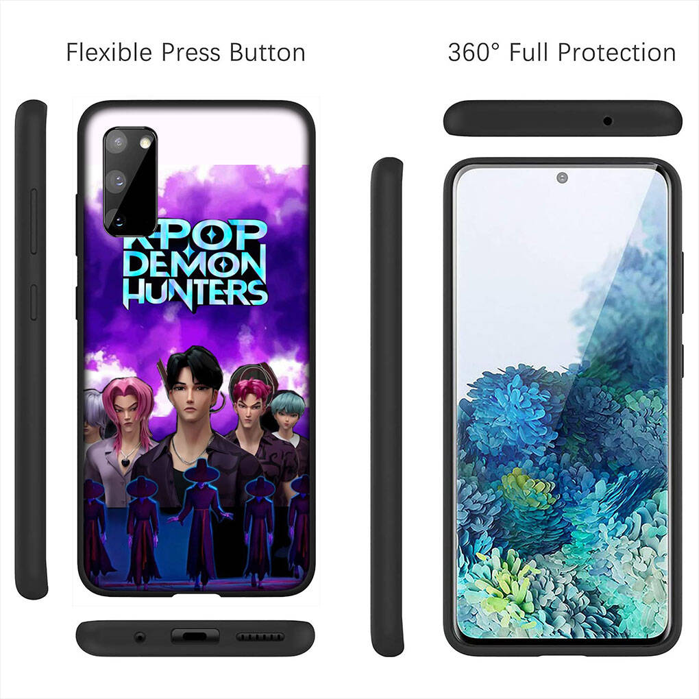 for Samsung Galaxy S25 S24 S23 iPhone 17 16 15 Xiaomi Redmi Note 14 13 12 11 Plus Pro Max XR Phone Case Saja KPop Demon Boys Hunters OPPO Huawei Cover