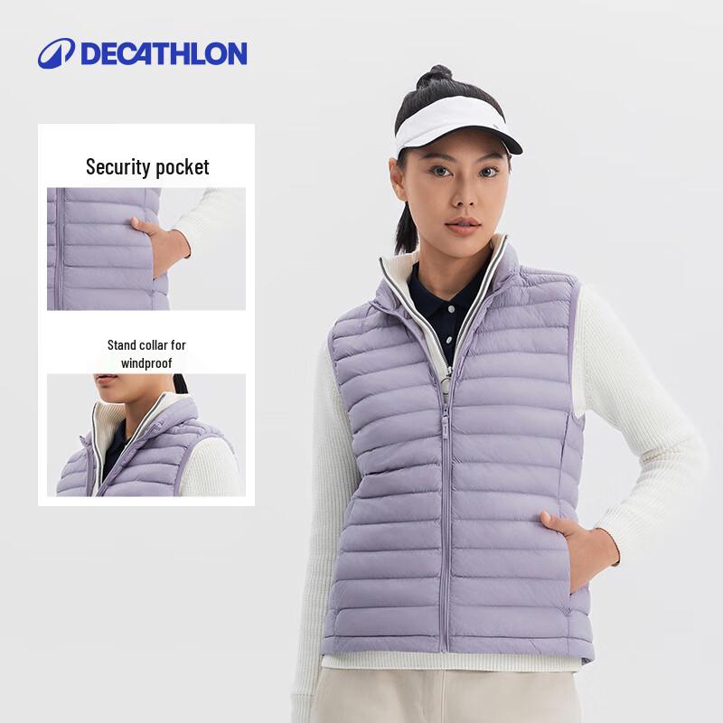 Decathlon Women s Warm Sleeveless Padded Golf Vest 2XL