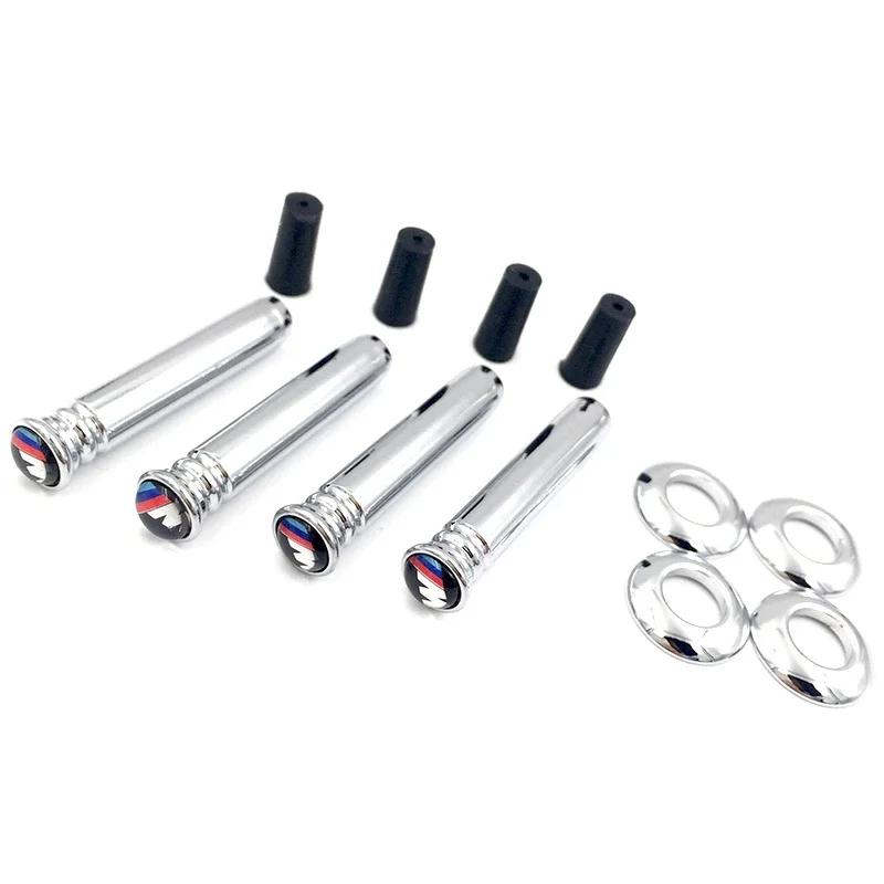 

4PCS Stainless Steel Car Lock Modified Door Pin For bmw M Sticker e46 e90 f20 e60 e39 f10 X1 X3 X4 X5 X6 X7 f30 Car accessories срібний