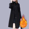 Spring and Autumn Women's Casual Mid-length Woolen Coat
