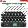 Huidu Professional Wired Hand-in-Hand Conference Microphone System (CN Version)
