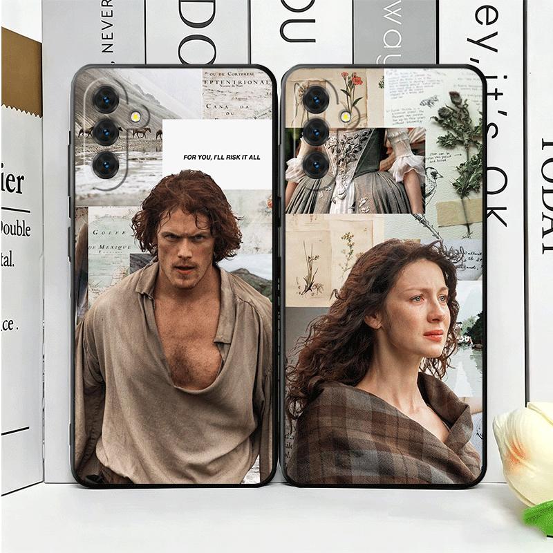 Outlander TV Claire Soft Phone Case for Samsung A17 A37 A57 A16 A26 A36 A56 A15 A25 A35 A55 A14 A24 A34 A54 A13 A23 A33 A53 A52