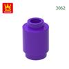 Non-Toxic 357Pcs/Lot 3062 1X1 Cylindrical Block Moc Color Parts Compatible With Circular Column Brick Children Toy Assembly Gift Box