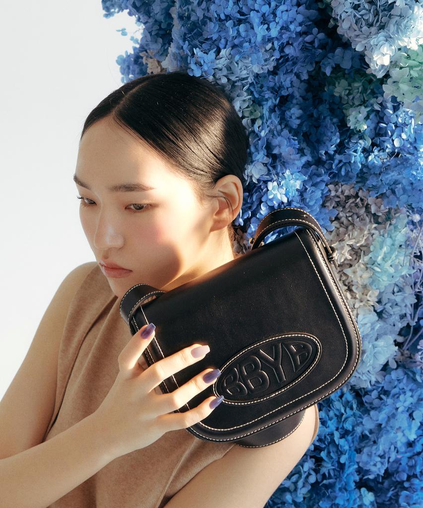 Bbyb Pia Saddle Shoulder Bag (Black)