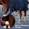 Horse Blanket Sheet Leg Straps Horse Blanket Elastic Leg Straps Adjustable Quick-Release Accessories Equestrian Riding Belt