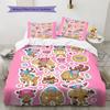Ensemble de literie motif Tony Tony Chopper Couette Housse de couette Taie d'oreiller Maison Cadeau d'anniversaire(1 housse de couette + 2 taies d'oreiller, sans garniture.)