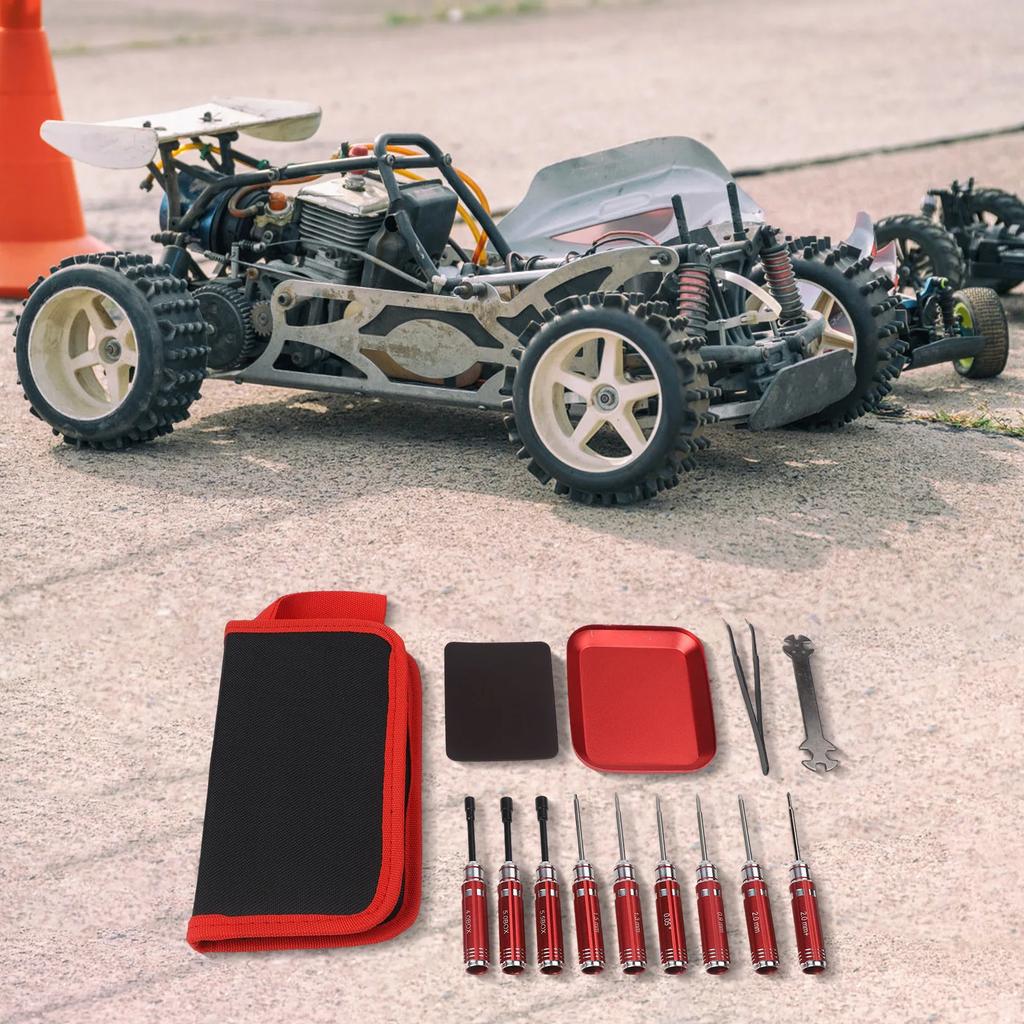 12pcs Screwdriver Tool Kit Multifunction Remote Car Tools Set Slotted/Cross/Hexagonal Screwdrivers Kit Home Repair Tools
