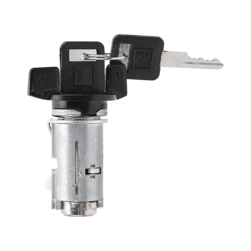 Tenningslåssylinder med 2 nøkler 701398 Erstatningstilbehør Passer for Chevrolet GM