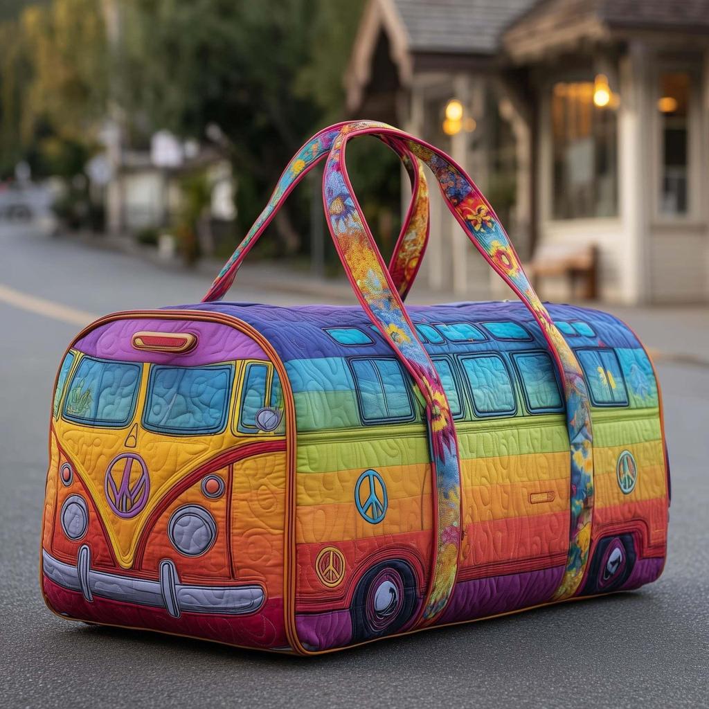 3D Bus Series Travel & Yoga Bag – Women's Handbag & Fitness Tote