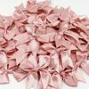 30Pcs Ribbon Bow Pink White Gift Tie Bow Applique Wedding Decoration Bow Patch DIY Decoration