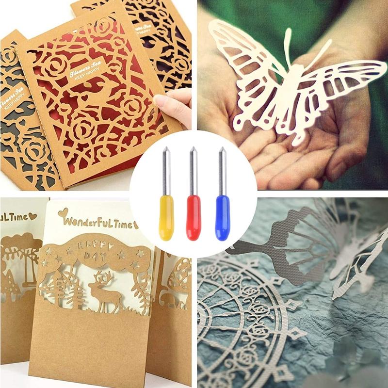 30/45/ 60 Degree Vinyl Cutter Plotter Blades + Blade Holder For Graphtec CB09 Practical Tungsten Steel Milling Cutter