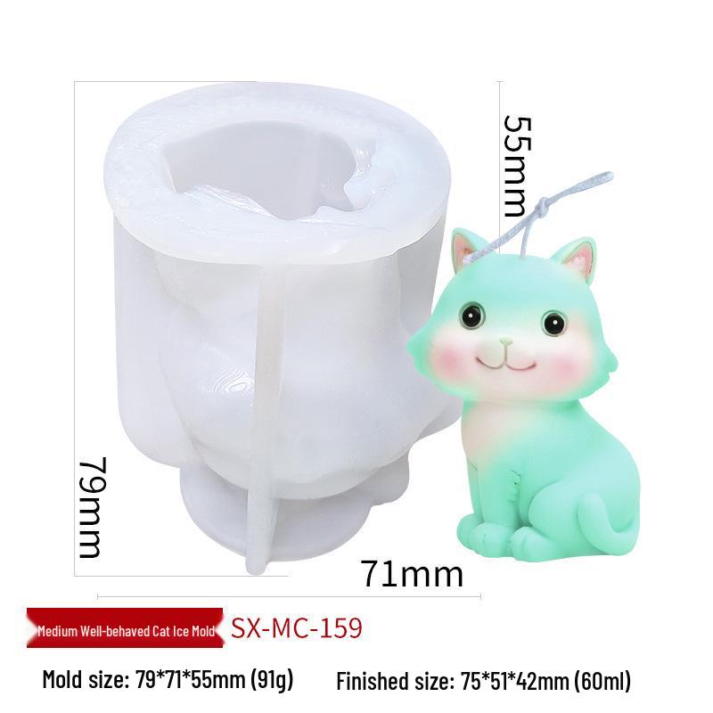 Sanxin Kleiner Bär Silikon Eiswürfel- & Mousseform für DIY Milchtee & Kaffee