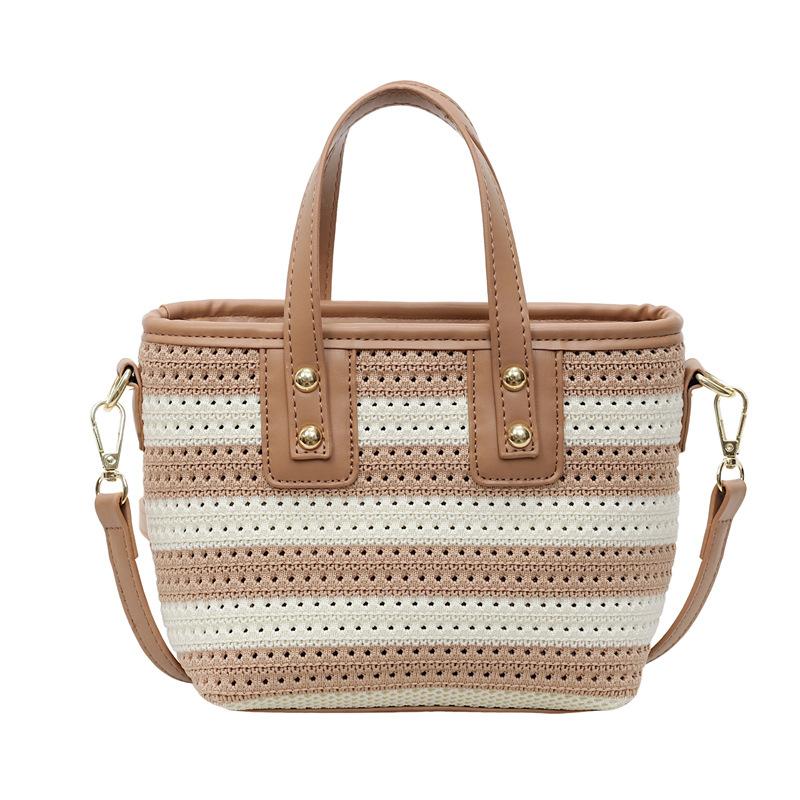 

Summer new fashion women s pillow bag, high-end and lightweight woven bag, versatile travel shoulder messenger bag One Size