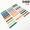 50pcs/lot MOC Parts 3460 Plate 1x8 Compatible Figures Bricks DIY Assmble Building Blocks Particle Kid Puzzle Brain Toys Gift