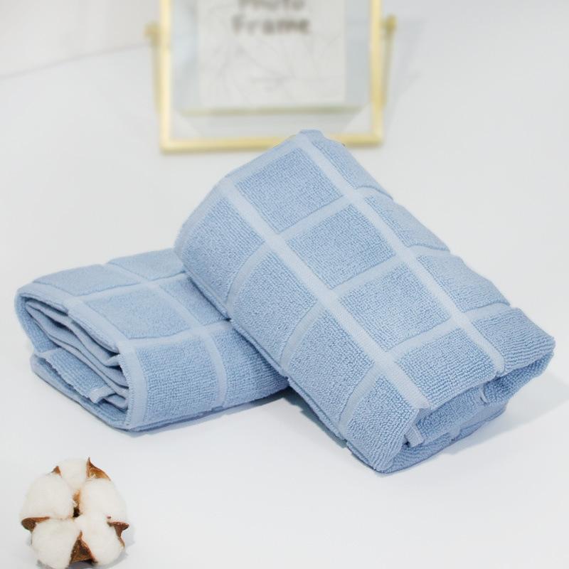 2pcs 34x73cm Blue Lilac Pink Adult Hand Face Bath Towel Set Highly and Soft Absorbent Travel Sport Hotel Beauty-Skin Towels