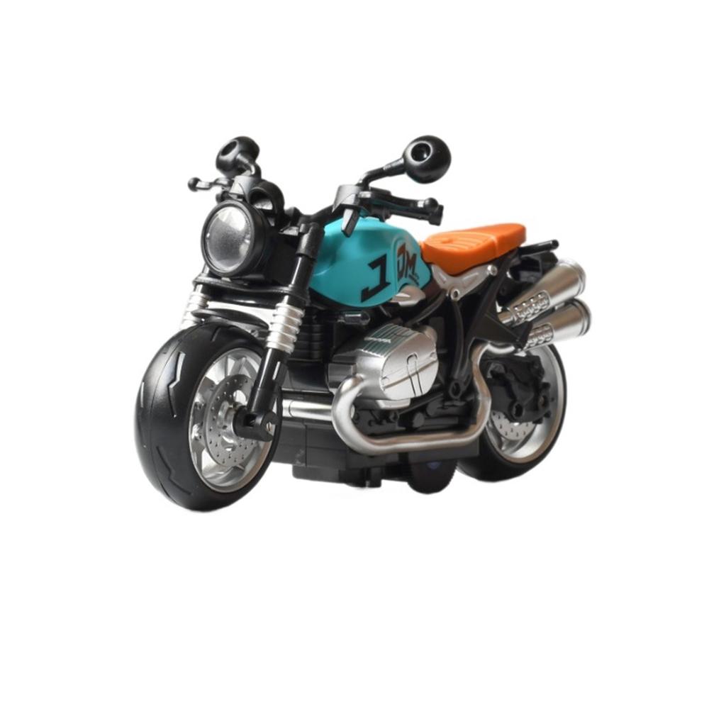 Kids Pull‑Back Motorcycle Toy, Simulation Locomotive Model Toy Car, Boys Girls Gift, Children’s Play Vehicle Toy