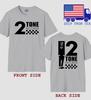 Two Tone 2 Tone Records The Specials Men's Grey Size S-5XL