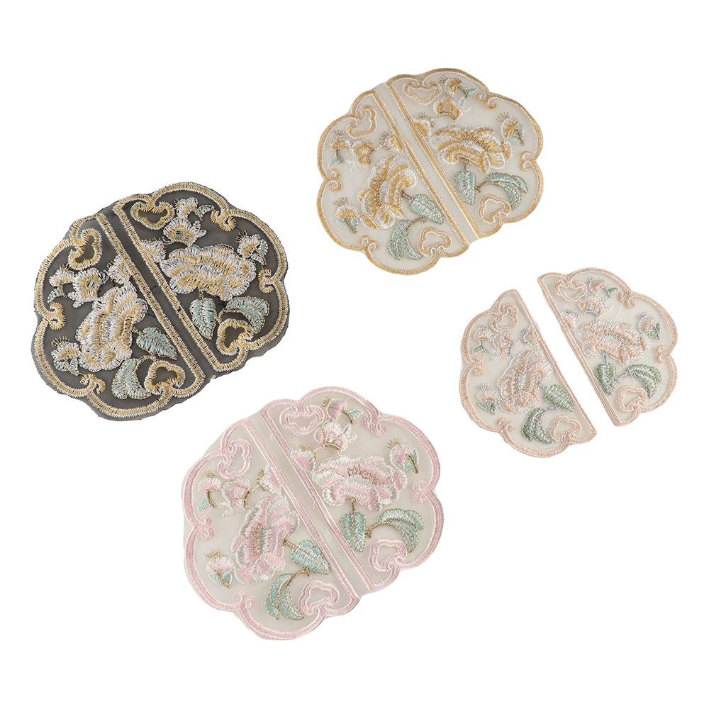 DIY Elegant Chinese Style Embroidery Patches Exquisite Clothing Repair Clothing Applique Vintage Clothes Sticker Sewing