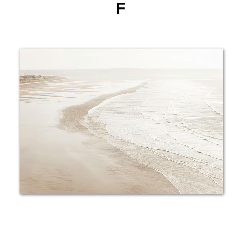 Spokojna plaża opalająca się dziewczyna kwiat perła muszla plakat skandynawski ścienny drukowany obraz na płótnie obrazy dekoracje ścienne do wystroju salonu