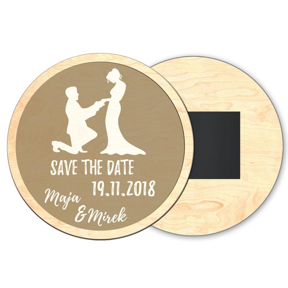 Thank You FOR Wedding Guests, Wedding Magnet MK10