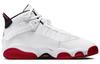 Jordan 6 Ringen Wit University Rood GS 323419-160