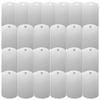 25pcs/pack Pet Name Marker Nameplate for Pet Identification Collar Pendant Pet Label Engraving for Collar