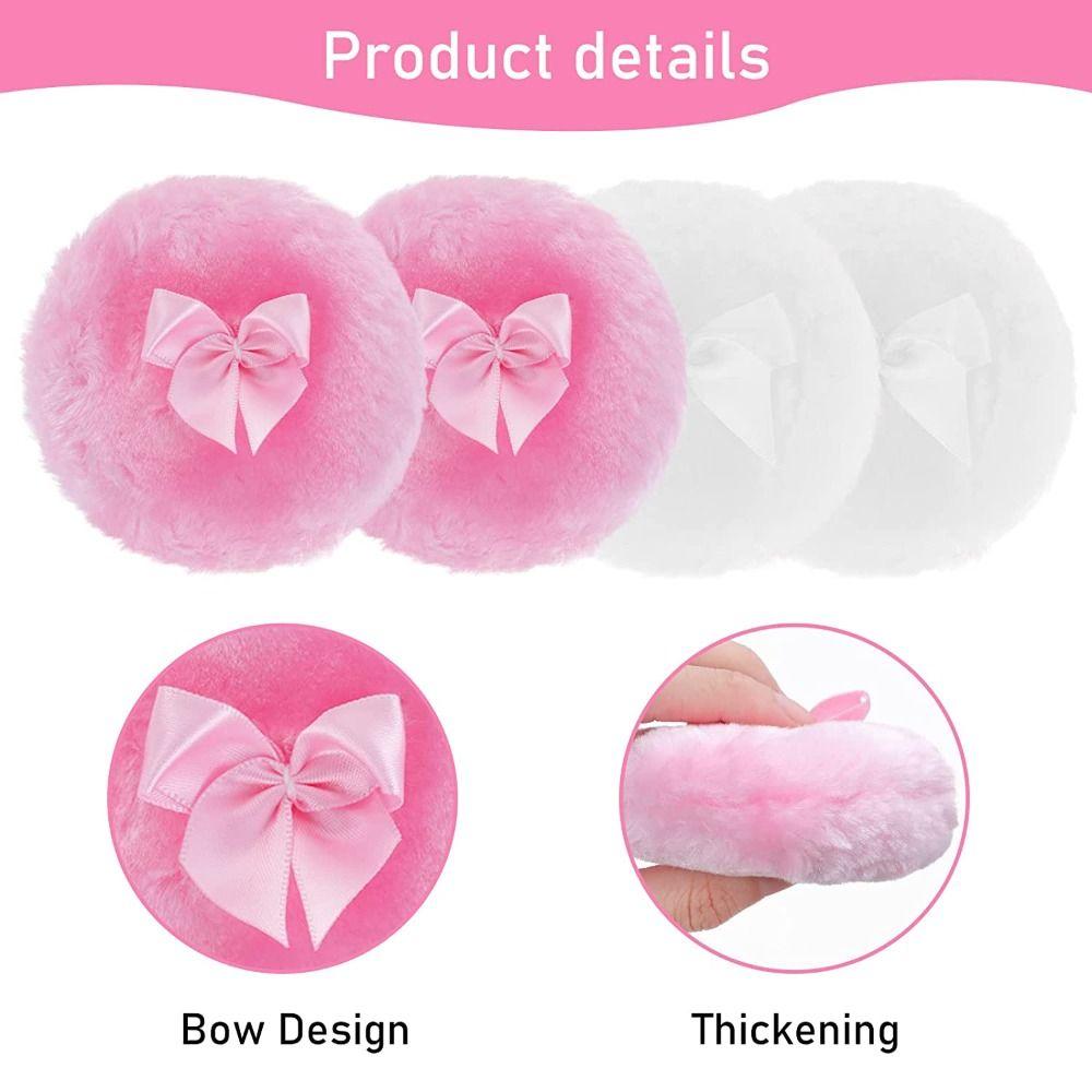 Washable Woman Cosmetic Fluffy Powder Puff Beauty Tool Makeup Puffs Air Cushion