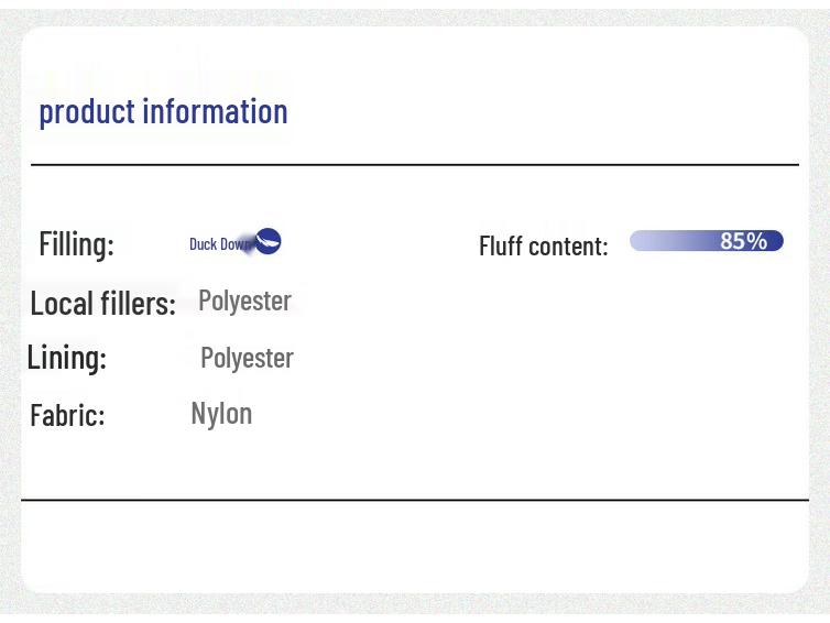 Xuezhongfei Women's Detachable Hood Down Jacket