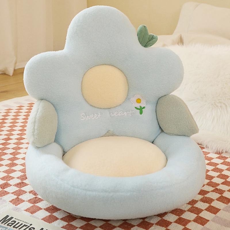Soft Flower Plush Stuffed Toy Cushion Home Sofa Seat Decor Cushion Cute Baby Kid Girlfriend Birthday Companion Gift